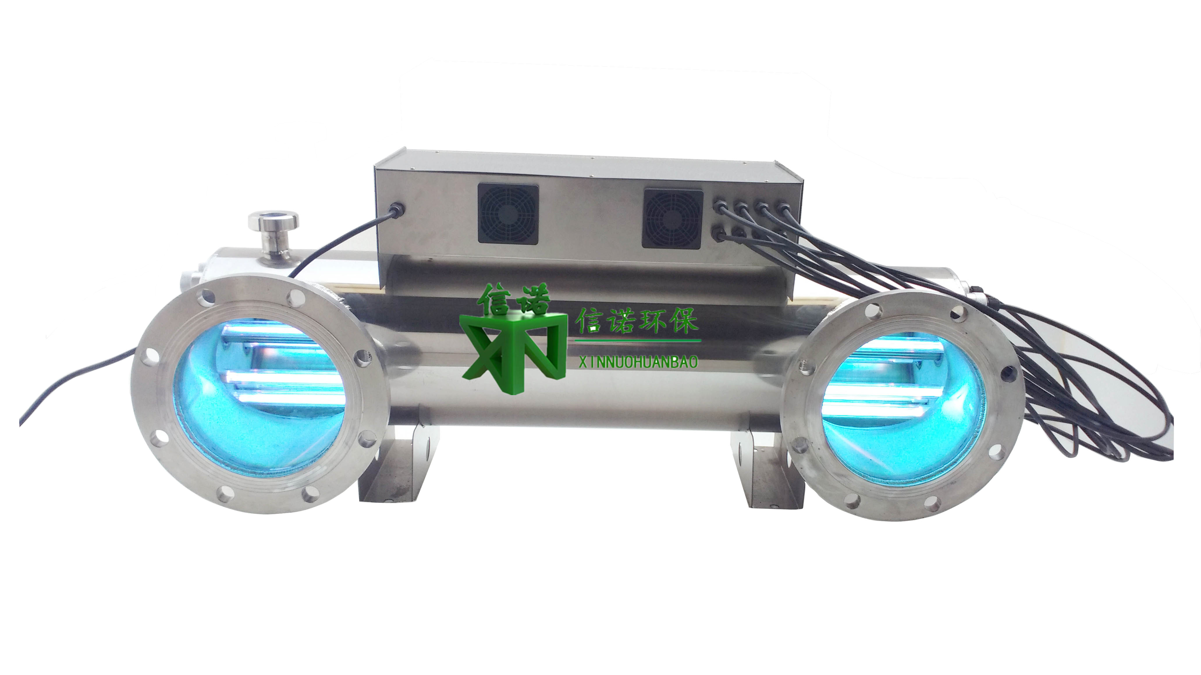 封閉式紫外線消毒器  口徑DN150 DN200可選 二次供水 法蘭側開  包郵